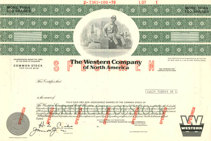 Western Co. of North America